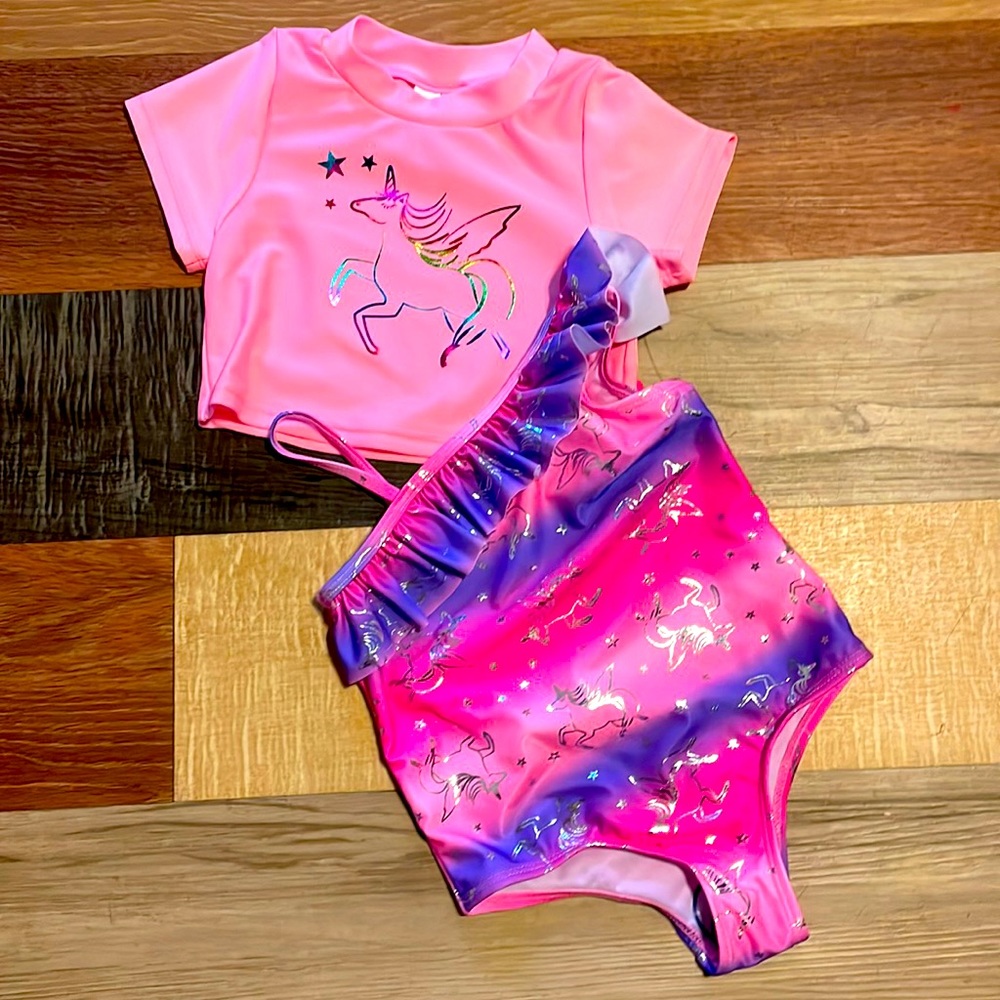 2 piece bathing suit size 5